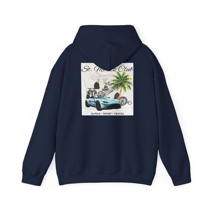 Vintage Travel Graphic Hooded Sweatshirt