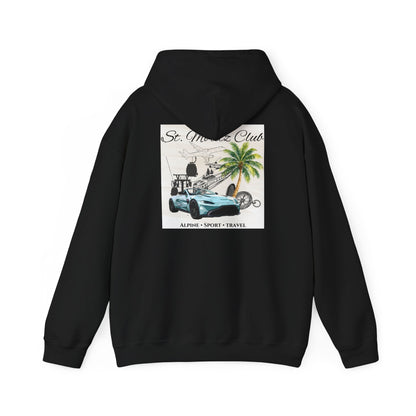 Vintage Travel Graphic Hooded Sweatshirt